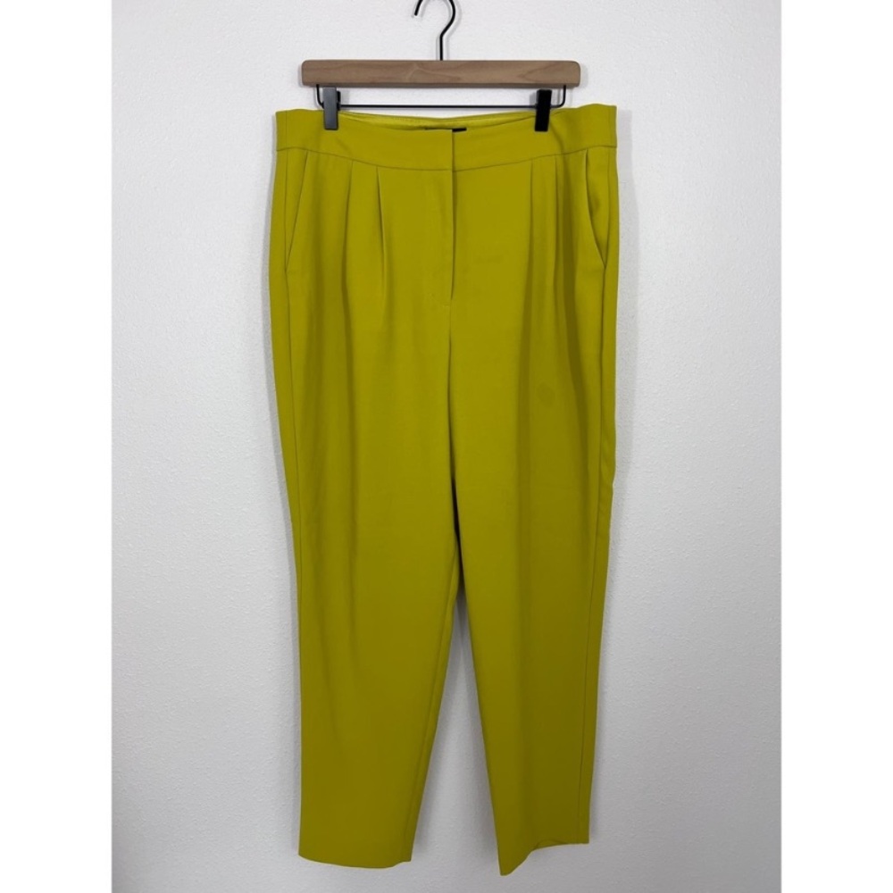 Express Super High Waisted Pleated Ankle Pant